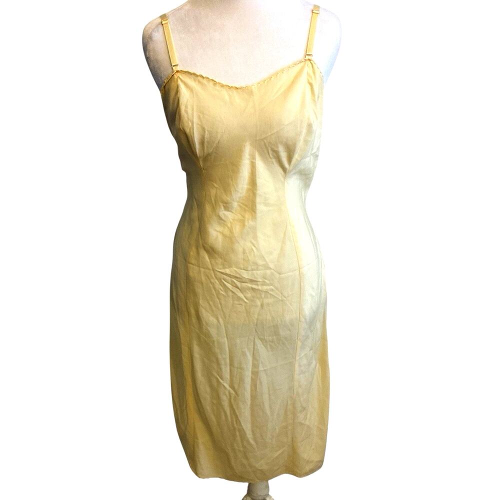VTG Saks Fifth Avenue Slip Dress Lingerie 50s Pinup Bombshell coquette Sz m/l